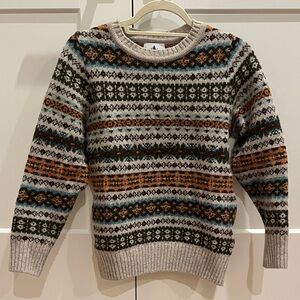 Cozy Multicolor Patterned Women's Sweater